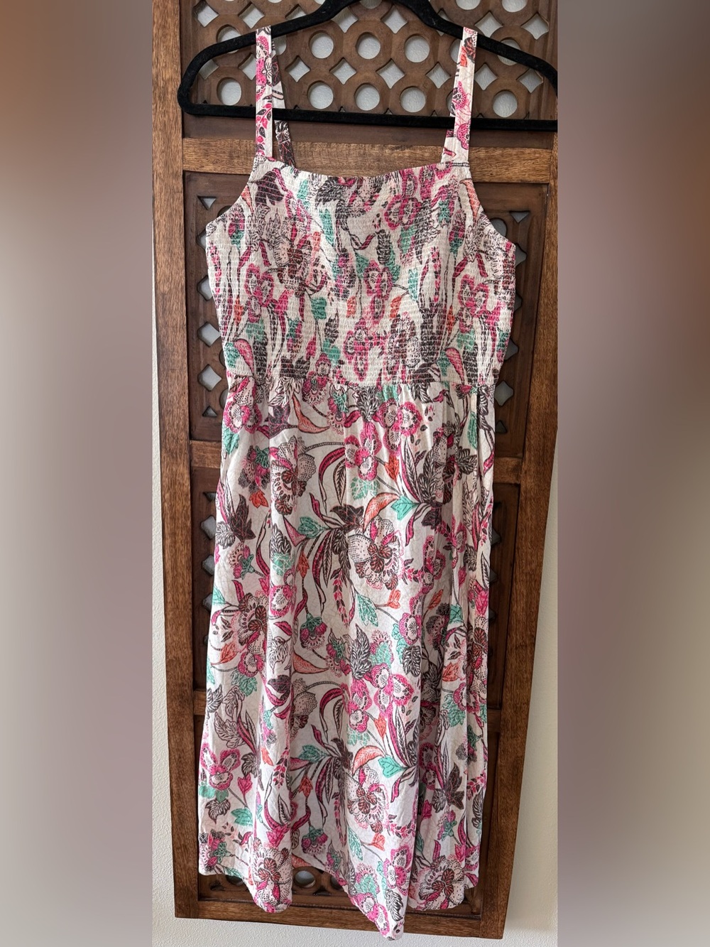 Old Navy Boho Floral Cami Midi Dress